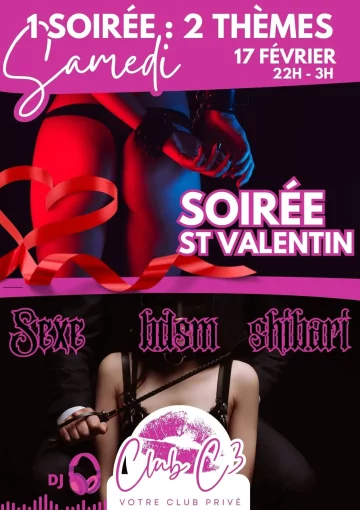Soirée Saint Valentin / BDSM Shibari Sexe