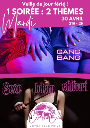 30 avril Gang Bang BDSM